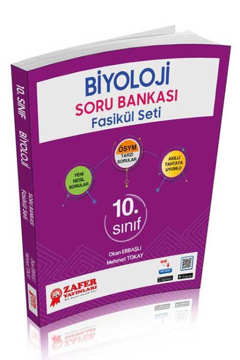 ZAFER 10. SINIF BİYOLOJİ SORU BANKASI FASİKÜL SETİ