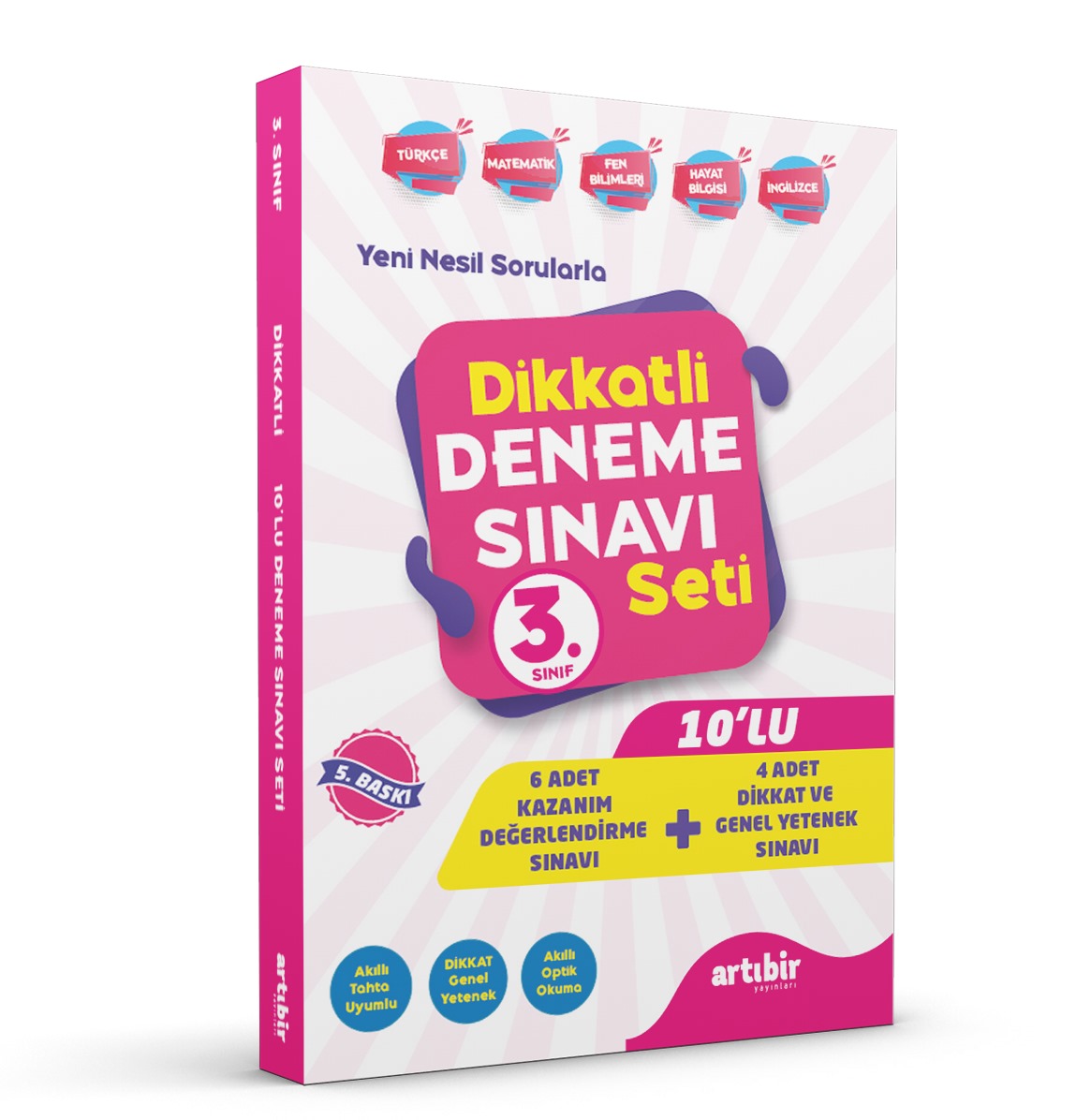 ARTIBİR YAYINLARI 3.SINIF DİKKATLİ DENEME SETİ