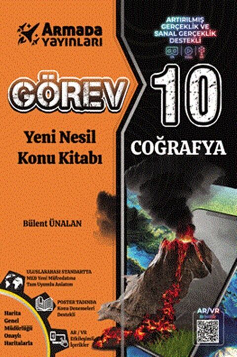 ARMADA 10. SINIF GÖREV COĞRAFYA YENİ NESİL KONU KİTABI