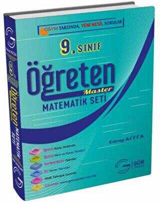 GÜR YAYINLARI 9.SINIF ÖĞRETEN MASTER MATEMATİK SETİ