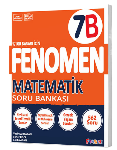 FENOMEN  7. SINIF MATEMATİK SORU BANKASI 7B