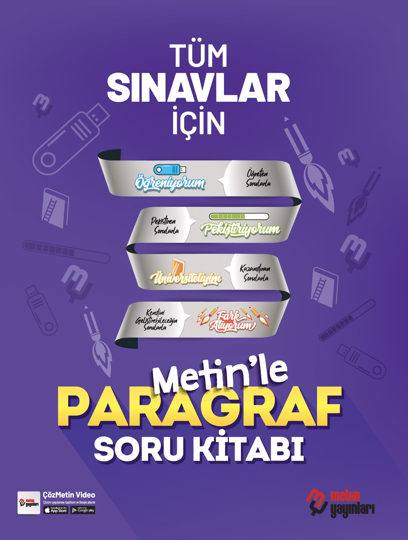 METİN YAYINLARI TÜM SINAVLAR İÇİN PARAGRAF SORU BANKASI