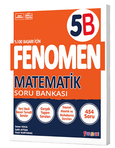 FENOMEN 5. SINIF 5B MATEMATİK SORU BANKASI