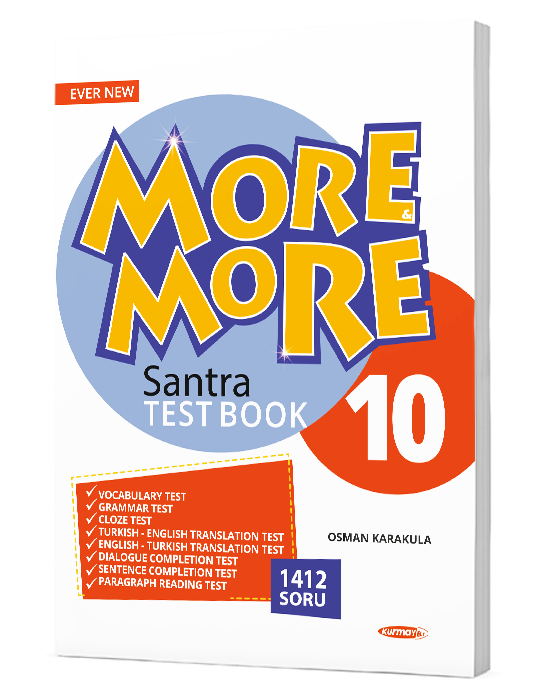 MORE AND MORE 10. SINIF SANTRA TEST BOOK