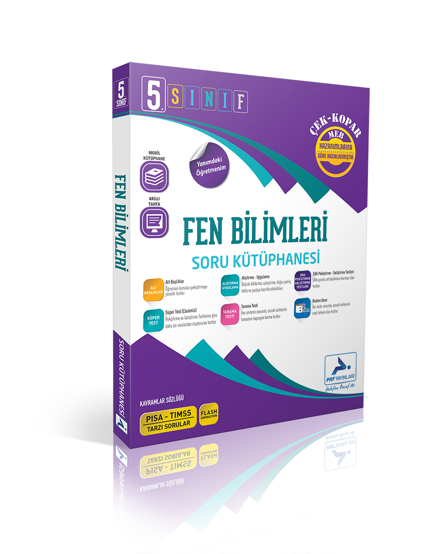 PARAF YAYINLARI 5.SINIF FEN BİLİMLERİ SORU KÜTÜPHANESİ