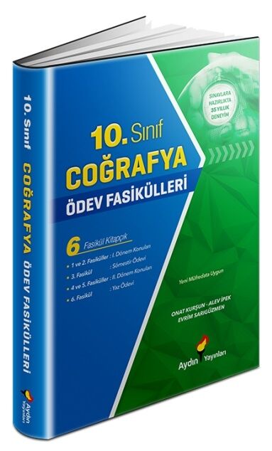 AYDIN 10. SINIF COĞRAFYA ÖDEV FASİKÜLÜ