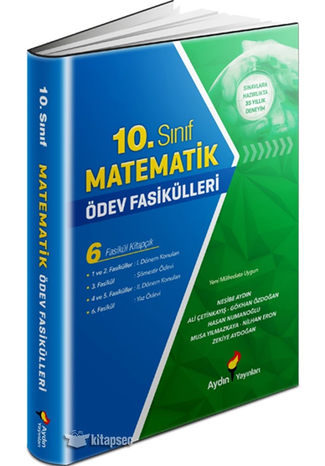 AYDIN 10. SINIF MATEMATİK ÖDEV FASİKÜLÜ