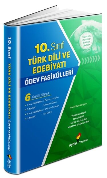 AYDIN YAYINLARI 10.SINIF TÜRK DİLİ VE EDEBİYATI ÖDEV FASİKÜLLERİ