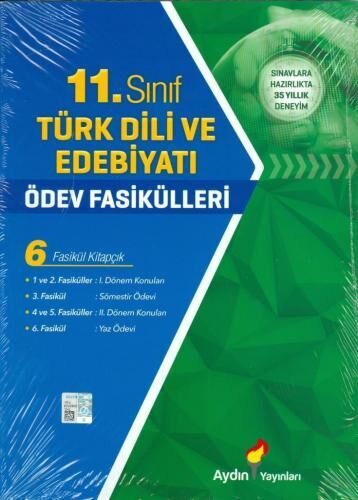 AYDIN YAYINLARI 11.SINIF TÜRK DİLİ VE EDEBİYATI  ÖDEV FASİKÜLLERİ