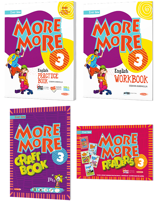 MORE AND MORE 3. SINIF PRACTICE BOOK SETİ