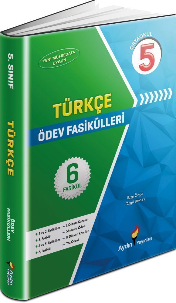 AYDIN 5. SINIF TÜRKÇE ÖDEV FASİKÜLÜ