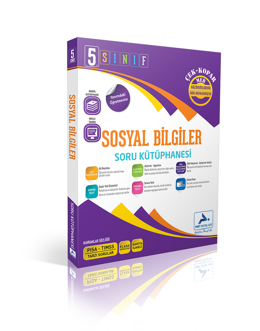 PARAF YAYINLARI 5.SINIF SOSYAL BİLİMLERİ SORU KÜTÜPHANESİ