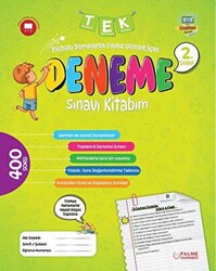 PALME 2. SINIF TEK DENEM SINAVI KİTABIM