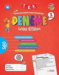 PALME 3. SINIF TEK DENEM SINAVI KİTABIM