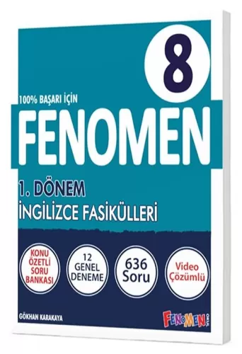 Fenomen 8. Sınıf İngilizce 1.Dönem Denemeleri