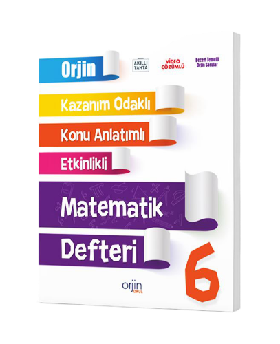 ORJİN 6. SINIF MATEMATİK DEFTER