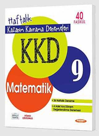 KURMAY YAYINLARI 9.SINIF MATEMATİK KAZANIM KAVRAMA DENEMELERİ