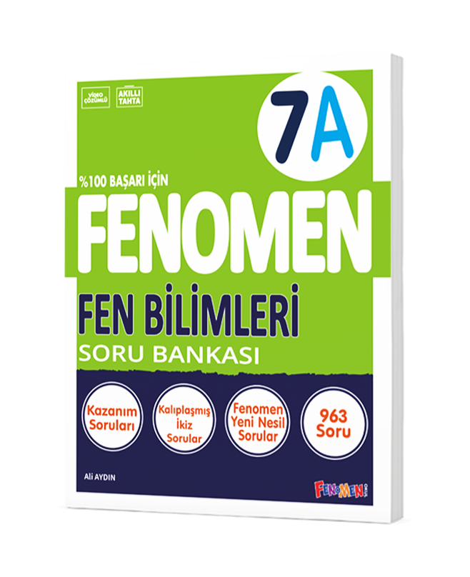 FENOMEN 7. SINIF A FEN BİLİMLERİ SORU BANKASI