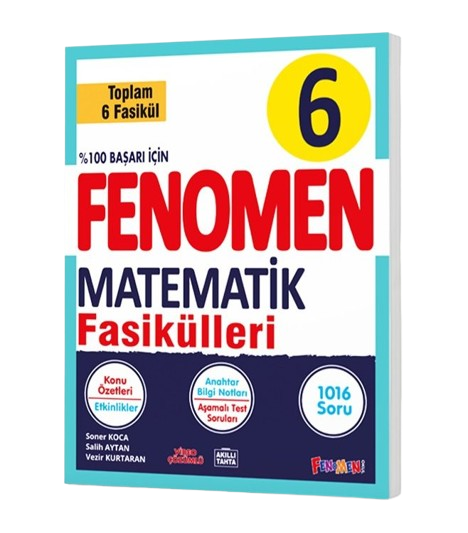 FENOMEN 6. SINIF MATEMATİK FASİKÜL SET