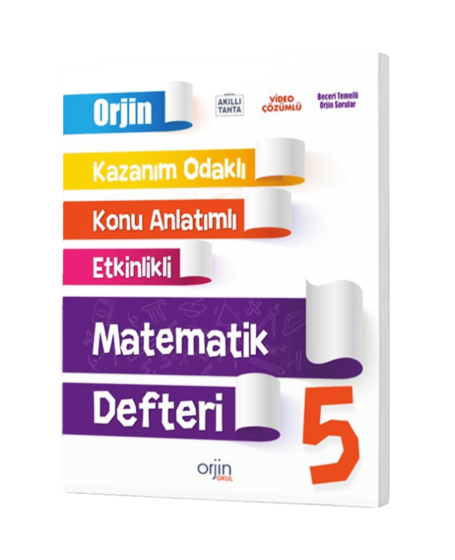 ORJİN 5. SINIF MATEMATİK DEFTER