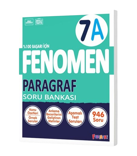 FENOMEN 7. SINIF PARAGRAF A SORU BANKASI