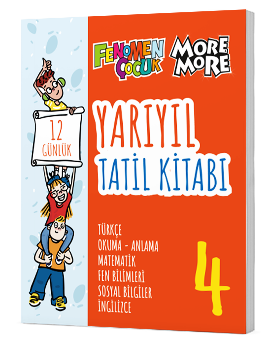 FENOMEN YAYINLARI 4.SINIF YARIYIL TATİL KİTABI