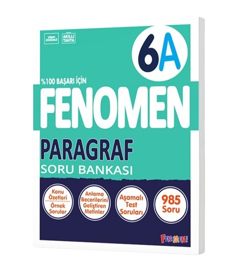 FENOMEN 6. SINIF PARAGRAF A SORU BANKASI