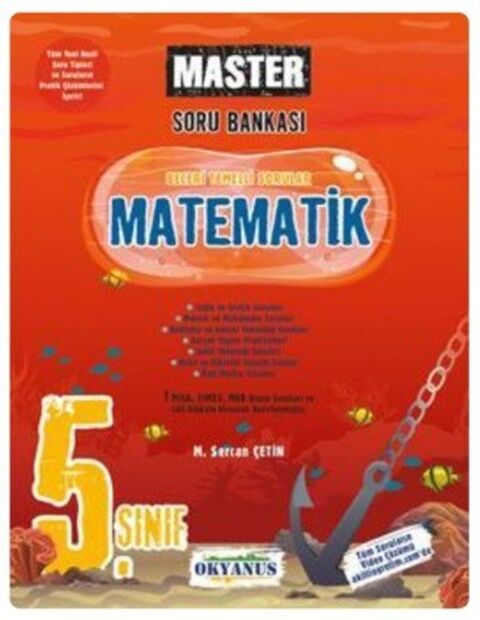 OKYANUS YAYINLARI 5.SINIF MATEMATİK MASTER SORU BANKASI