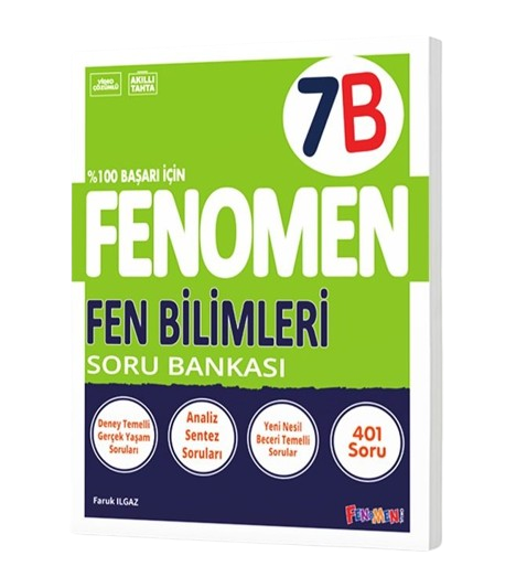 FENOMEN 7. SINIF FEN BİLİMLERİ SORU BANKASI 7B