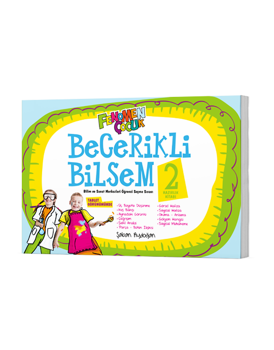 FENOMEN ÇOCUK BECERİKLİ BİLSEM HAZIRLIK KİTABI 2