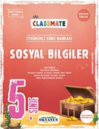 OKYANUS YAYINLARI 5.SINIF CLASSMATE SOSYAL BİLGİLER SORU BANKASI