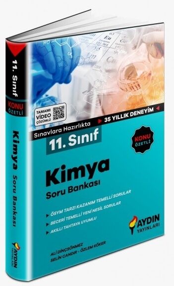 AYDIN YAYINLARI 11.SINIF KİMYA SORU BANKASI