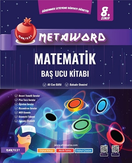 NARTEST 8. SINIF METAWORD MATEMATİK BAŞUCU KİTABI