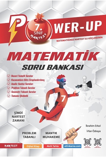 NARTEST 7. SINIF POWER UP MATEMATİK SORU BANKASI