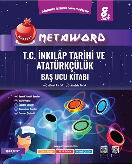 NARTEST 8. SINIF METAWORD İNKILAP TARİHİ BAŞUCU KİTABI