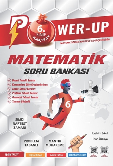 NARTEST 6. SINIF POWER UP MATEMATİK SORU BANKASI