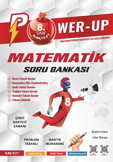 NARTEST POWER-UP 8. SINIF MATEMATİK SORU BANKASI