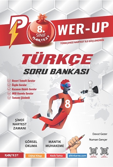 NARTEST POWER-UP 8. SINIF TÜRKÇE SORU BANKASI