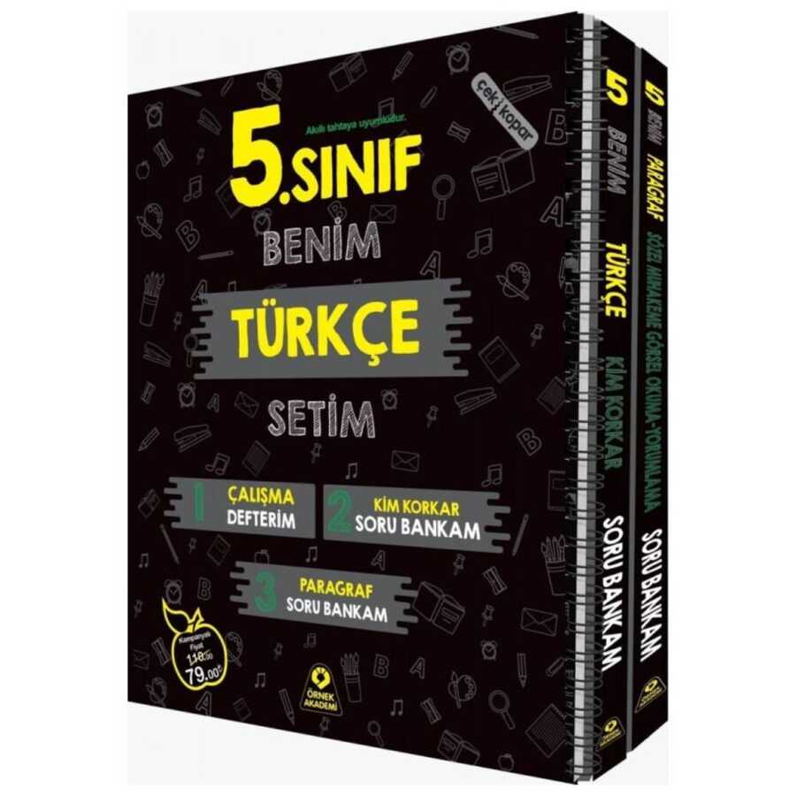 ÖRNEK AKADEMİ YAYINLARI 5.SINIF BENİM TÜRKÇE SETİM