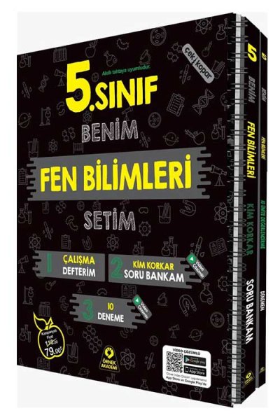 ÖRNEK AKADEMİ YAYINLARI 5.SINIF BENİM FEN BİLİMLERİ SETİM