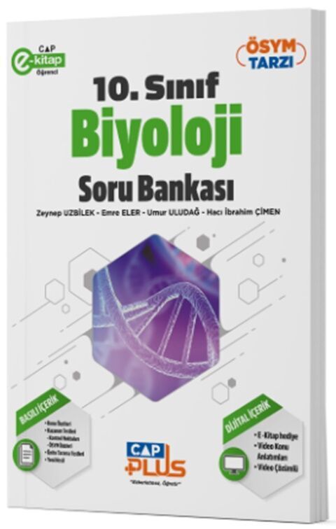 ÇAP YAYINLARI 10.SINIF BİYOLOJİ SORU BANKASI