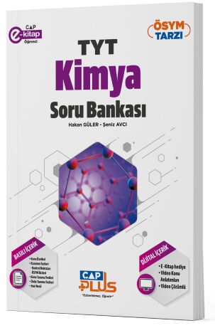 ÇAP YAYINLARI TYT KİMYA SORU BANKASI