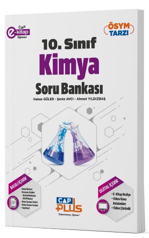 ÇAP YAYINLARI 10.SINIF KİMYA SORU BANKASI