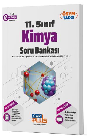 ÇAP YAYINLARI 11.SINIF KİMYA PLUS SORU BANKASI