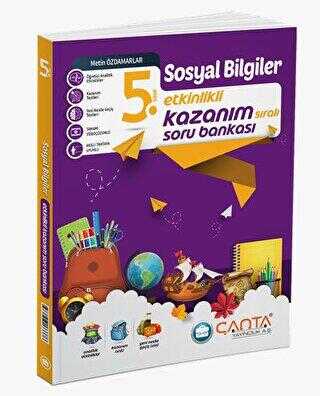 ÇANTA YAYINLARI 5.SINIF SOSYAL BİLGİLER KAZANIM SIRALI SORU BANKASI