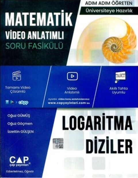 ÇAP YAYINLARI LOGORİTMA DİZİLER KONU ANLATIM SORU BANKASI