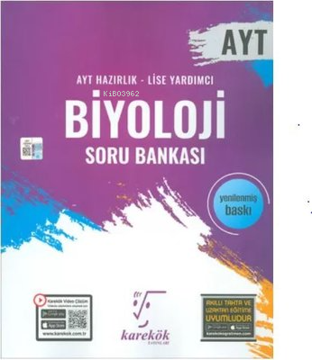 KAREKÖK AYT BİYOLOJİ SORU BANKASI