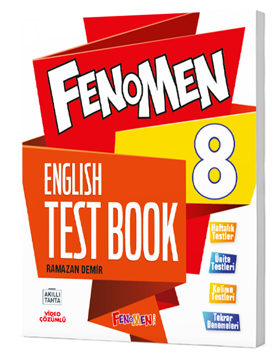 FENOMEN 8. SINIF ENGLISH TEST BOOK