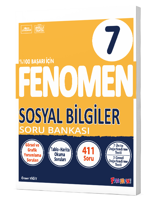 FENOMEN 7. SINIF SOSYAL BİLGİLER SORU BANKASI