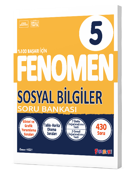 FENOMEN 5. SINIF SOSYAL SORU BANKASI